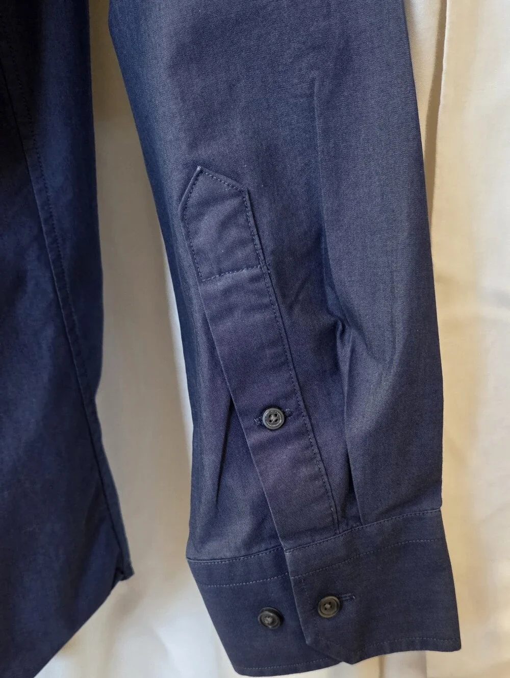 Calibrate Men's Navy Dress Shirt